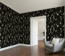 Charcoal Stone — Luxe Textures Luxury Wallpaper: Sample/Swatch / Paste-on-textured