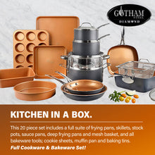 Gotham Steel 20pc Nonstick Cookware and Bakeware Set