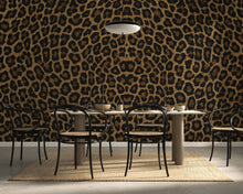 Leopard Print — Luxe Textures Luxury Wallpaper Roll: Sample/Swatch / Paste-on-textured