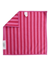 Pink Licorice: Double-Sided Washcloth: Pink / 12x12 in