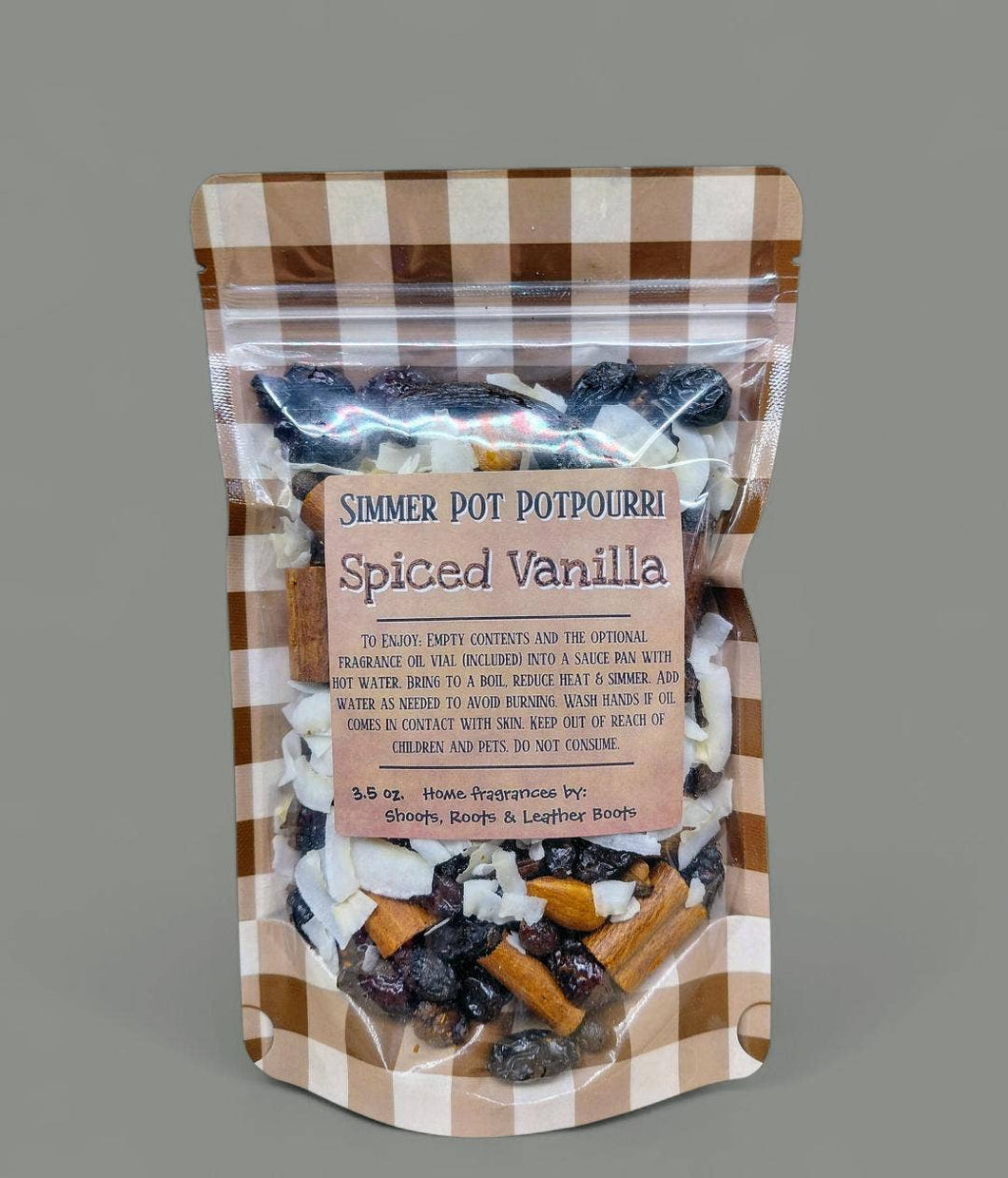 Potpourri Simmer Pot- Spiced Vanilla 3.5 oz.