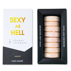 Sexy As Hell Shower Steamers - Santal - Set of 8 Tabs