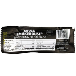 12 oz Summer Sausage Spicy (12/case)