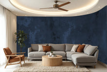 Navy Plaster — Luxe Textures Luxury Wallpaper Mural: Sample/Swatch / Peel-stick