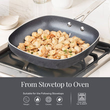 GraniteStone Ceraluxe 20 Piece Cookware set (Beige) Speckle