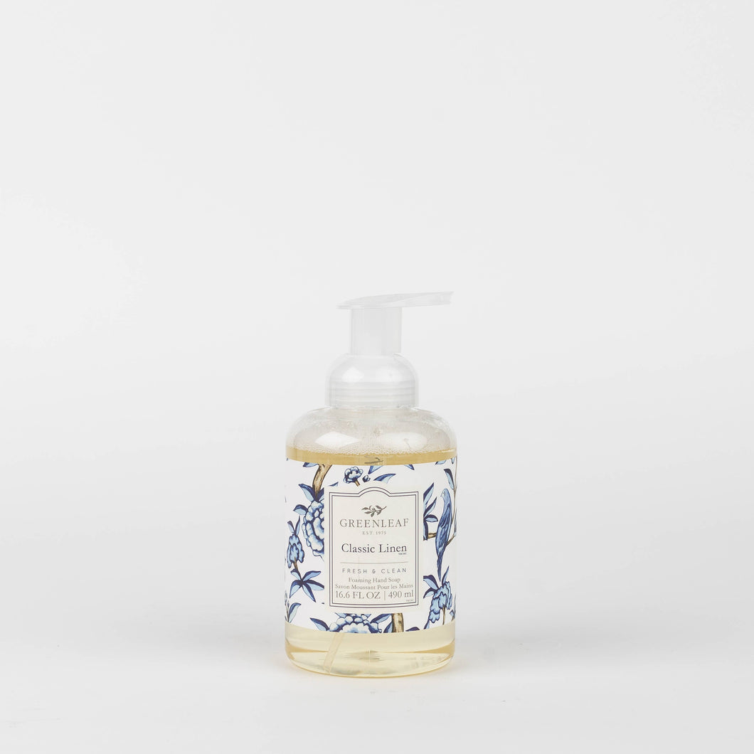 Classic Linen Foaming Hand Soap 4 Pack