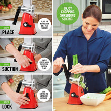 NutriSlicer 3-in-1 Spinning/Rotating Food Slicer and Grater