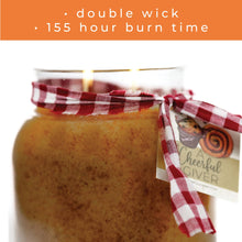 Cheerful Giver Apple Cider Donut – 34oz Fall Scented Gift Jar Candle