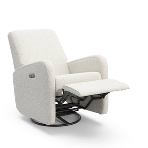 Graco® Bellwood® Power Recliner Swivel Glider: Ivory Boucle
