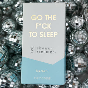 Go The F*ck To Sleep Shower Steamers - Lavender - Set of 8 Tabs