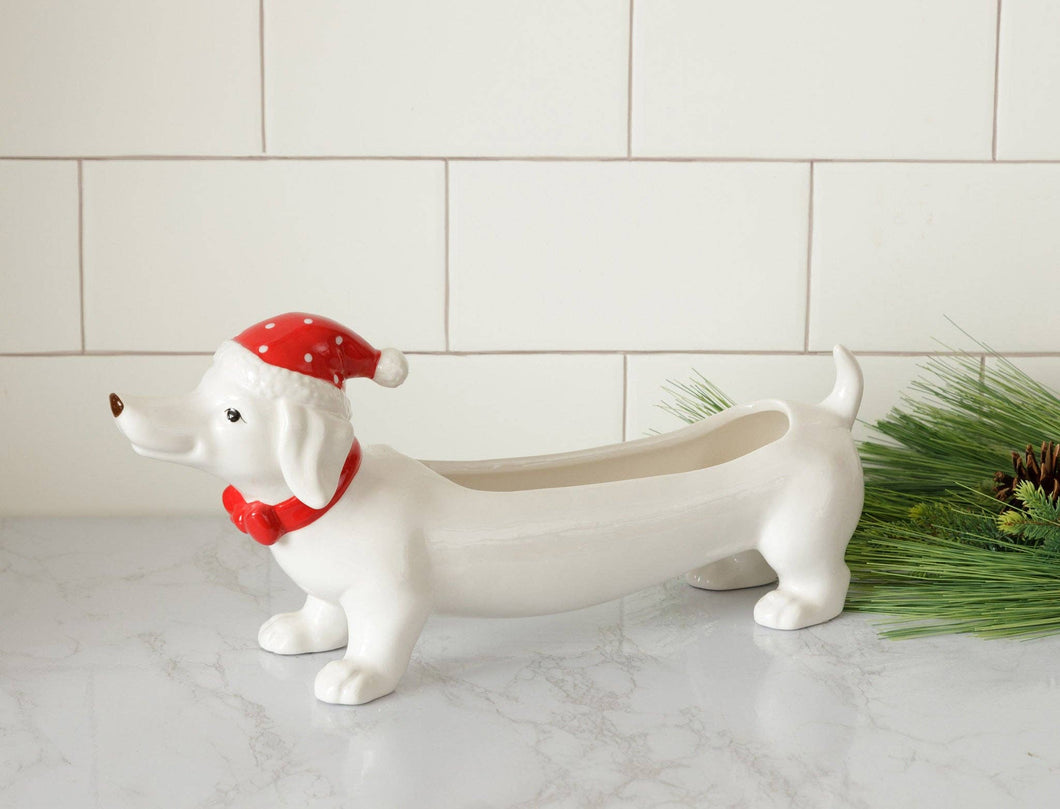 Dachshund Cracker Dish (PC)
