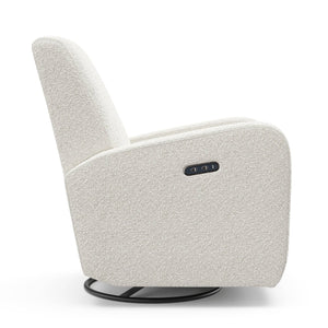 Graco® Bellwood® Power Recliner Swivel Glider: Ivory Boucle