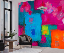 Carnival — Abstract Luxury Wallpaper Mural: Sample/Swatch / Peel-stick