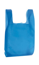 Plastic Retail T-Shirt Bags: Medium / Green / Case of 1000