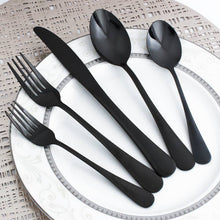 McKayla Monday Registry 
20-Piece Black Flatware Set