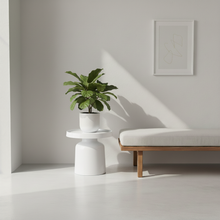 Side Table - Pawn - White - 43x42cm