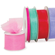 Sheer Organza Gift Packaging Ribbon: Pretty Pink / 1 Pack / 1/4"x100 yards