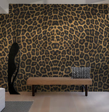 Leopard Print — Luxe Textures Luxury Wallpaper Roll: Sample/Swatch / Paste-on-textured