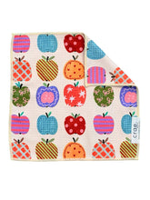 Apple Patch: Double-Sided Washcloth: Cream / Washcloth (12 in x 12 in)