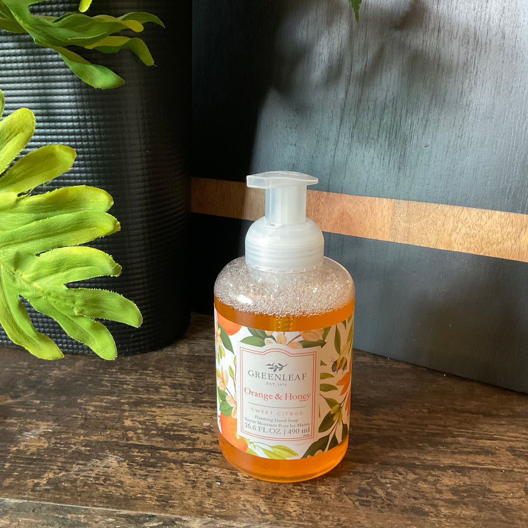 Orange & Honey Foaming Hand Soap