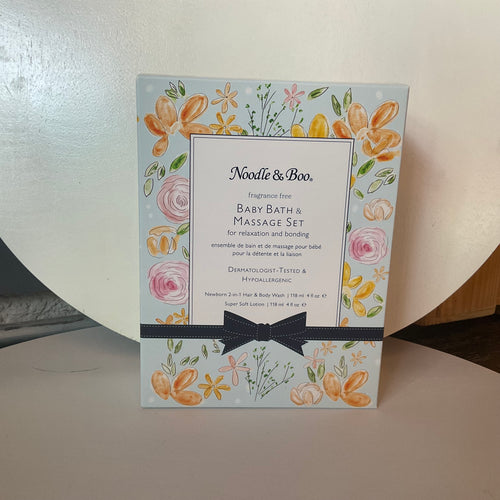 Baby Bath & Massage Set