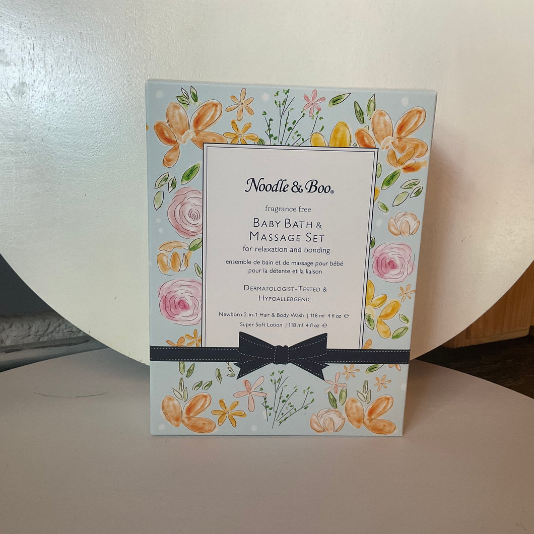 Baby Bath & Massage Set