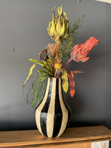Striped Vase