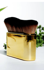 Gold Kabuki Face Tanning Brush