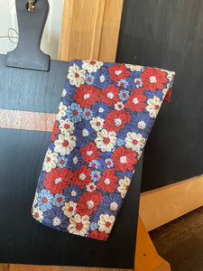 Flower waffle towel