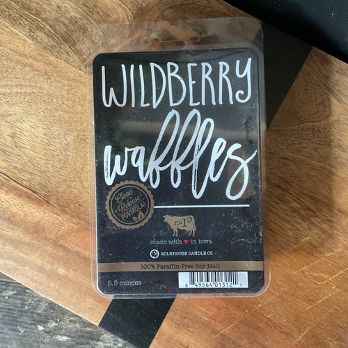 Wildberry waffles wax melt