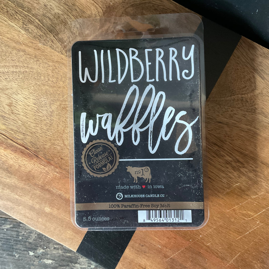 Wildberry waffles wax melt
