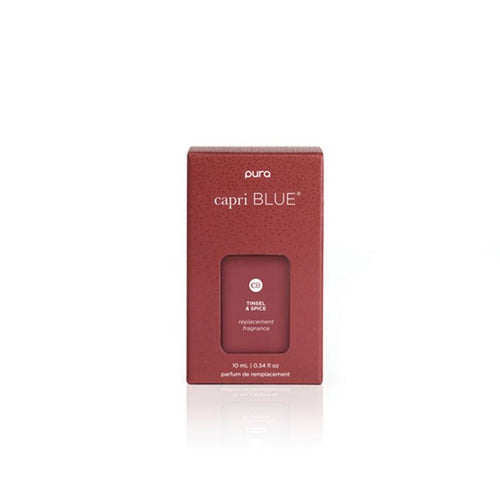 CB + PURA - TINSEL & SPICE DIFFUSER REFILL, 0.33 oz