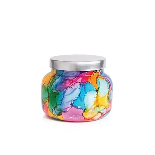 VOLCANO SIGNATURE RAINBOW WATERCOLOR JAR, 19 OZ