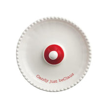 Santa Light-Up Candy Tidbit Pedestal