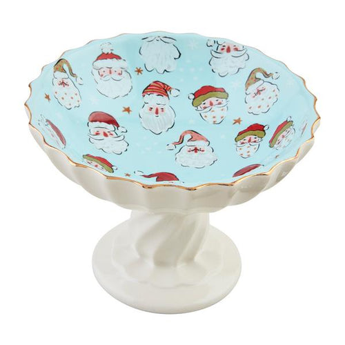 Santa Pedestal Candy Dish