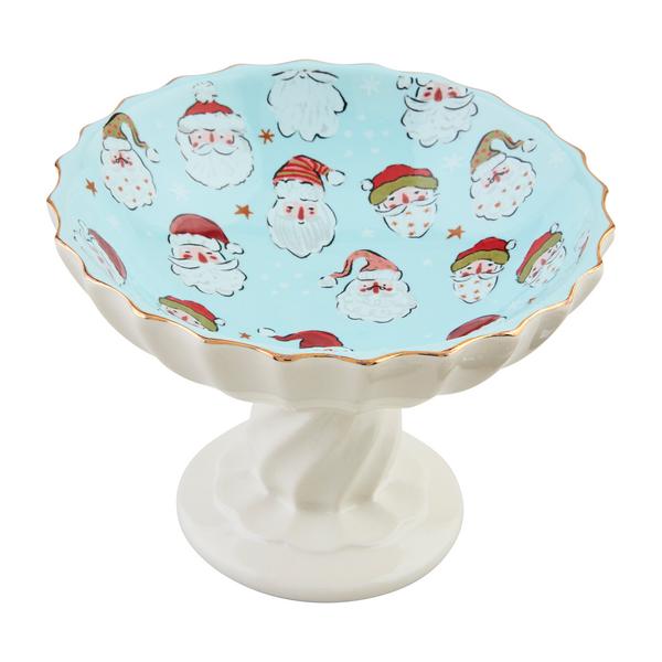 Santa Pedestal Candy Dish