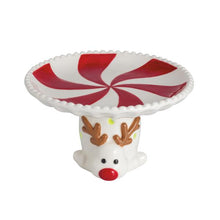 Reindeer Light-Up Candy Tidbit Pedestal