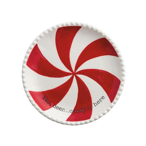 Reindeer Light-Up Candy Tidbit Pedestal