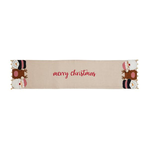 Santa and Friends Table Runner