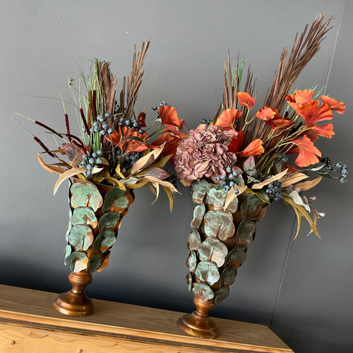 Copper Vase Arrangement