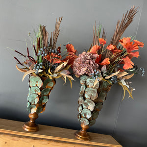Copper Vase Arrangement