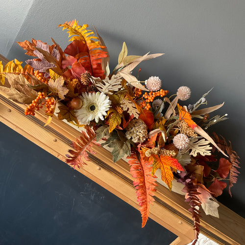 Wooden Bowl Floral