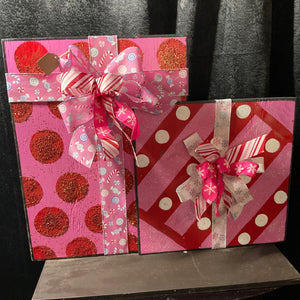 Double Wooden Present
