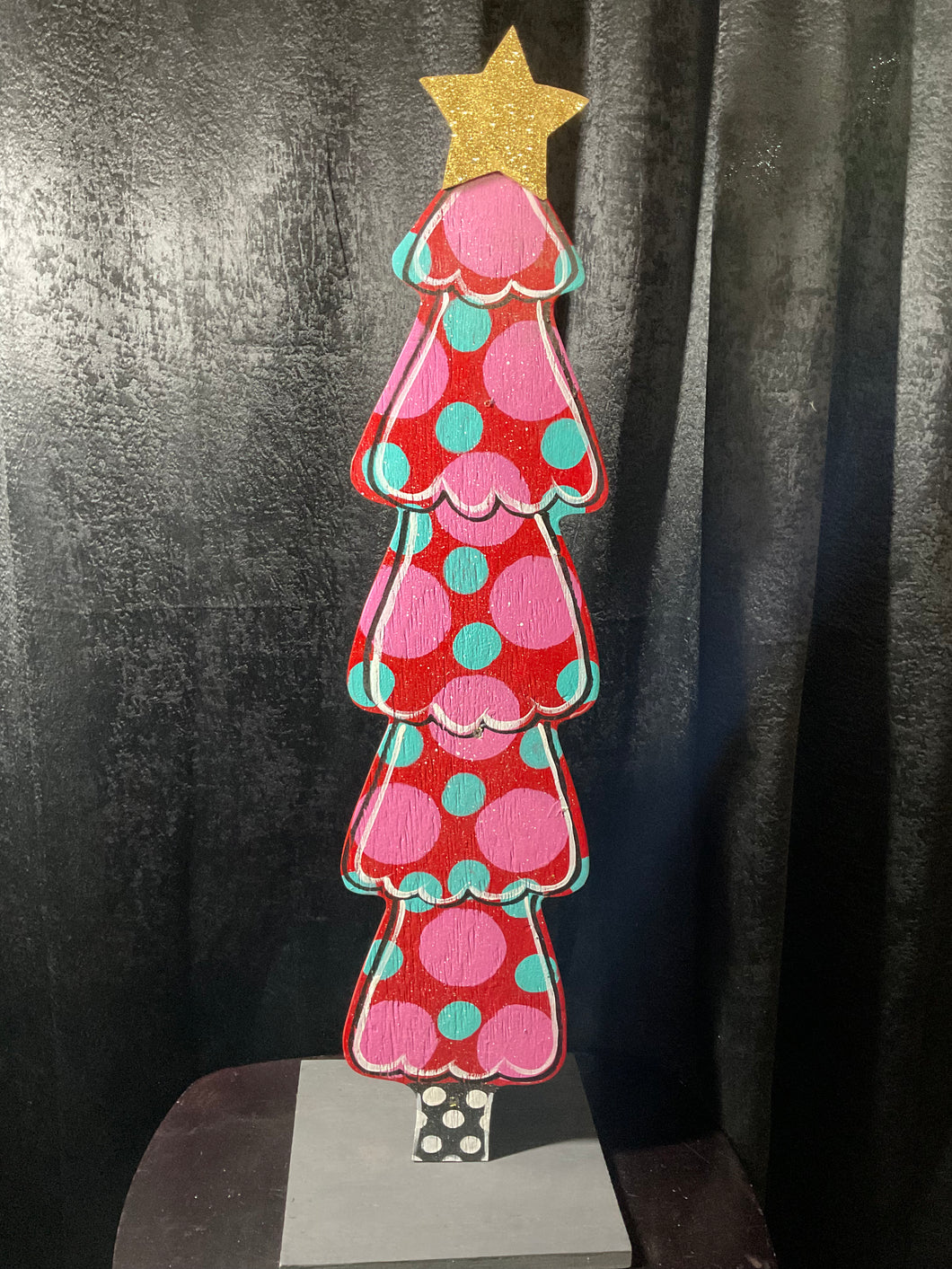 Wooden Christmas Tree 3ft