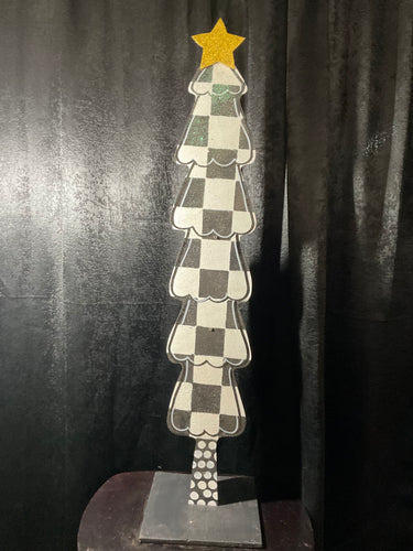 Wooden Christmas Tree 4ft