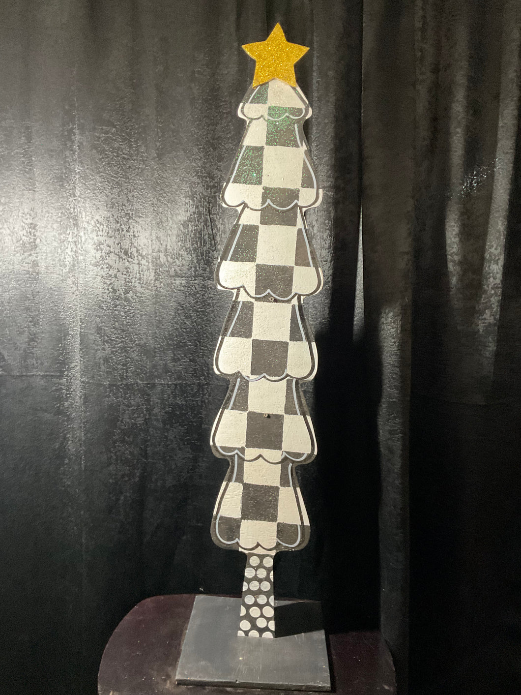 Wooden Christmas Tree 4ft
