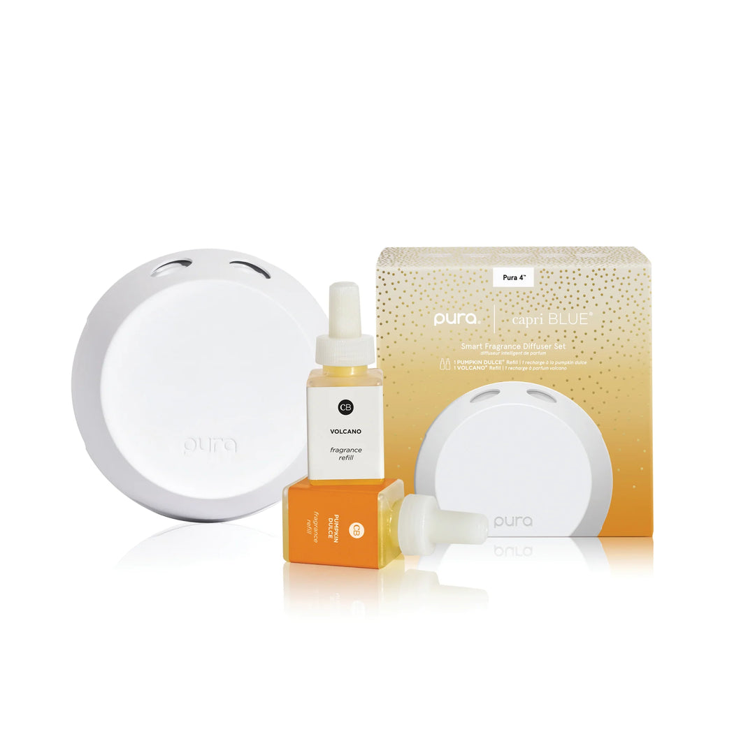 Pura Smart Home Diffuser Kit - Pumpkin Dulce & Volcano