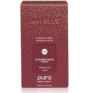 CB + PURA - SUGAR SPICED TWIST DIFFUSER REFILL, 0.33 oz