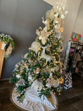 6ft Silver & Gold Christmas Tree Bundle