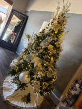6ft Silver & Gold Christmas Tree Bundle